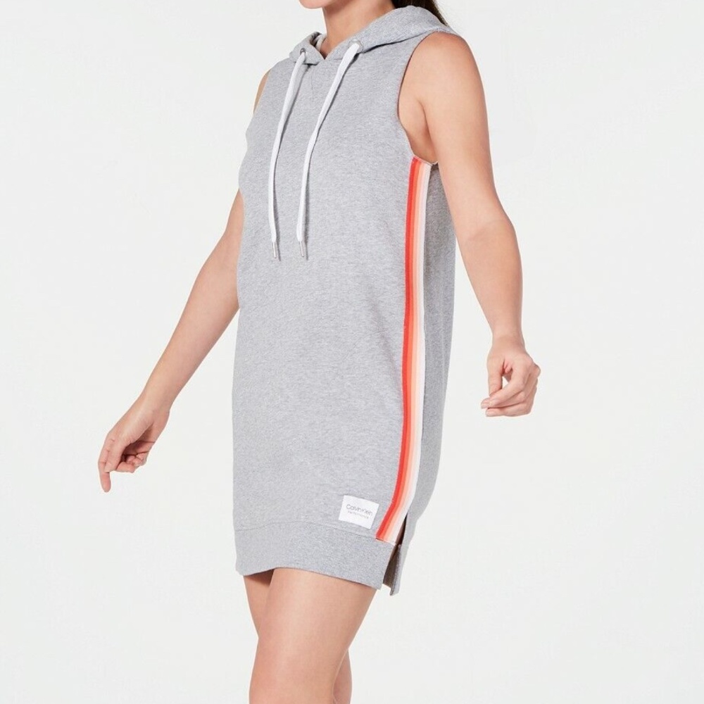 Calvin Klein Performance Womens Hoodie Running Dress (L) - Picture 7 of 7